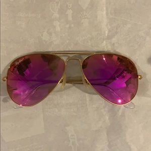 Ray ban aviator flash lenses